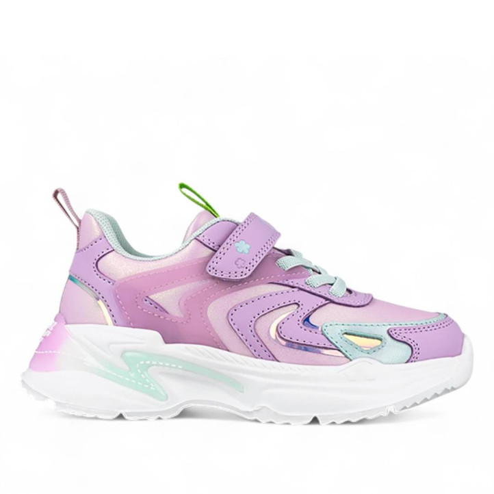ZAPATILLAS DEPORTE GARVALIN DE NIñA LILA 251820A - Querol online