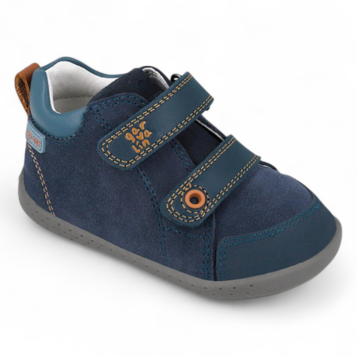 BOTINES GARVALIN DE NIñO MARINO 251308A - Querol online