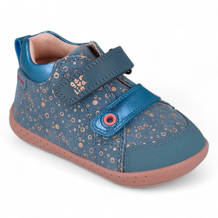 BOTINES GARVALIN DE NIñA AZUL 251304A - Querol online