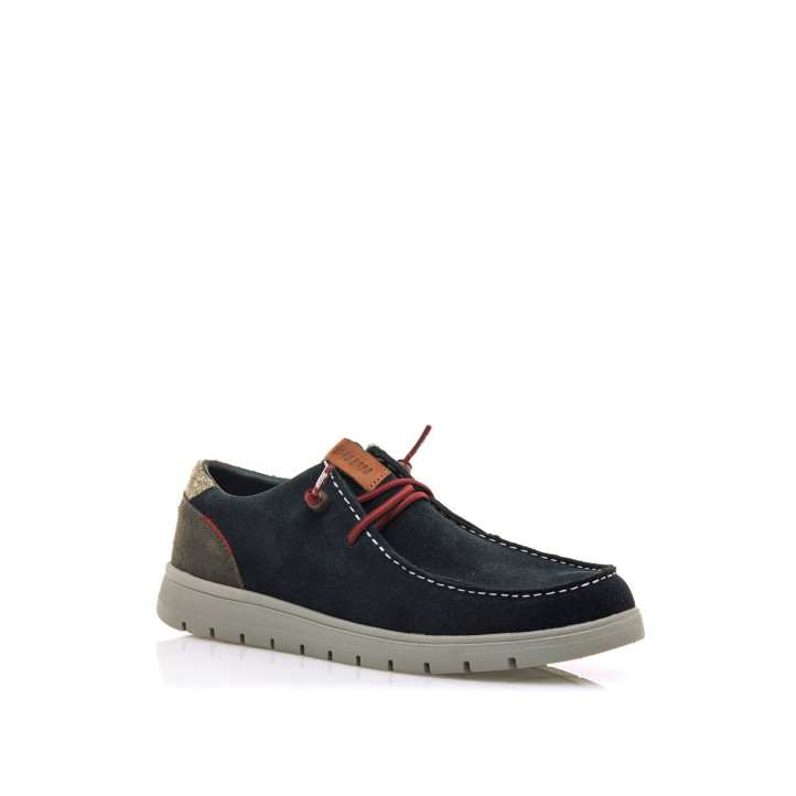 ZAPATOS DE HOMBRE MUSTANG DENVER AZUL 84811 60864 - Querol online