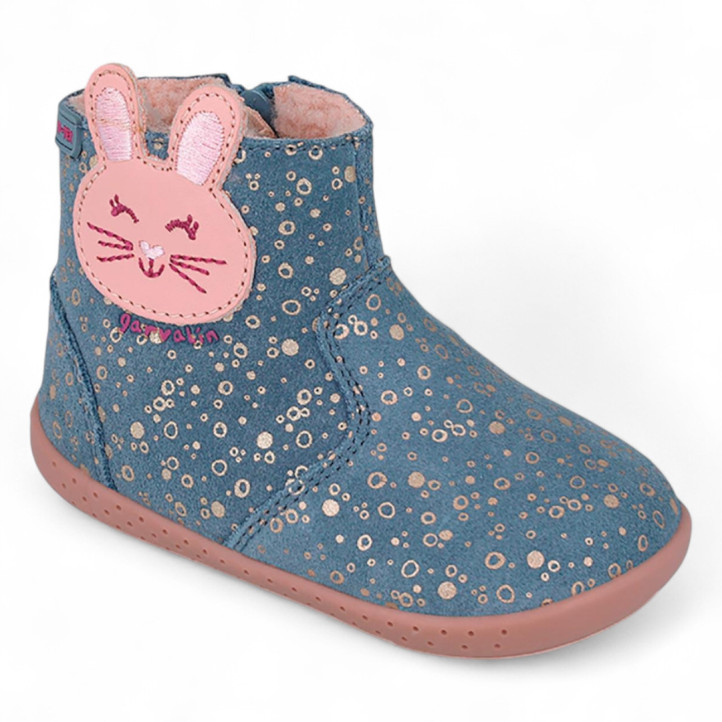 BOTINES GARVALIN DE NIñA AZUL 251302A - Querol online