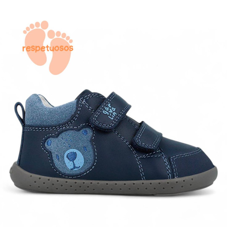 BOTINES GARVALIN DE NIñO MARINO 251309A - Querol online