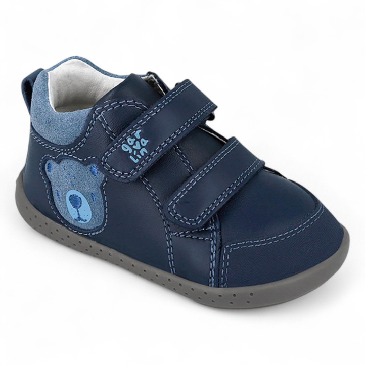 BOTINES GARVALIN DE NIñO MARINO 251309A - Querol online