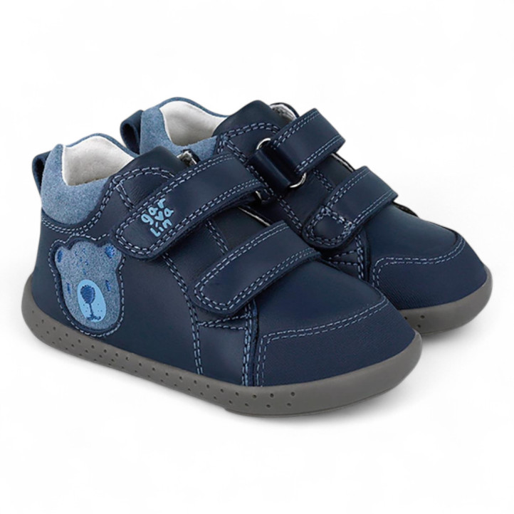 BOTINES GARVALIN DE NIñO MARINO 251309A - Querol online
