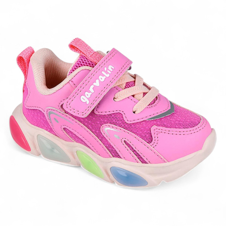 ZAPATILLAS DEPORTE GARVALIN DE NIñA LILA 251808C - Querol online