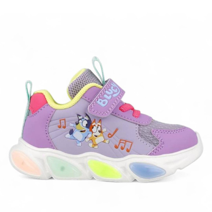 ZAPATILLAS DEPORTE GARVALIN DE NIñA LILA 251856B - Querol online