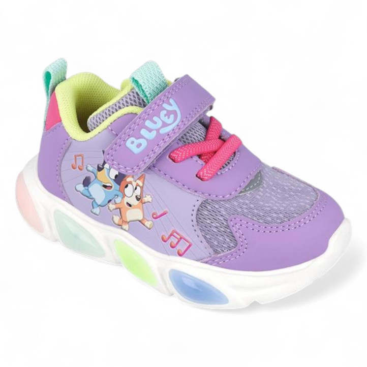 ZAPATILLAS DEPORTE GARVALIN DE NIñA LILA 251856B - Querol online