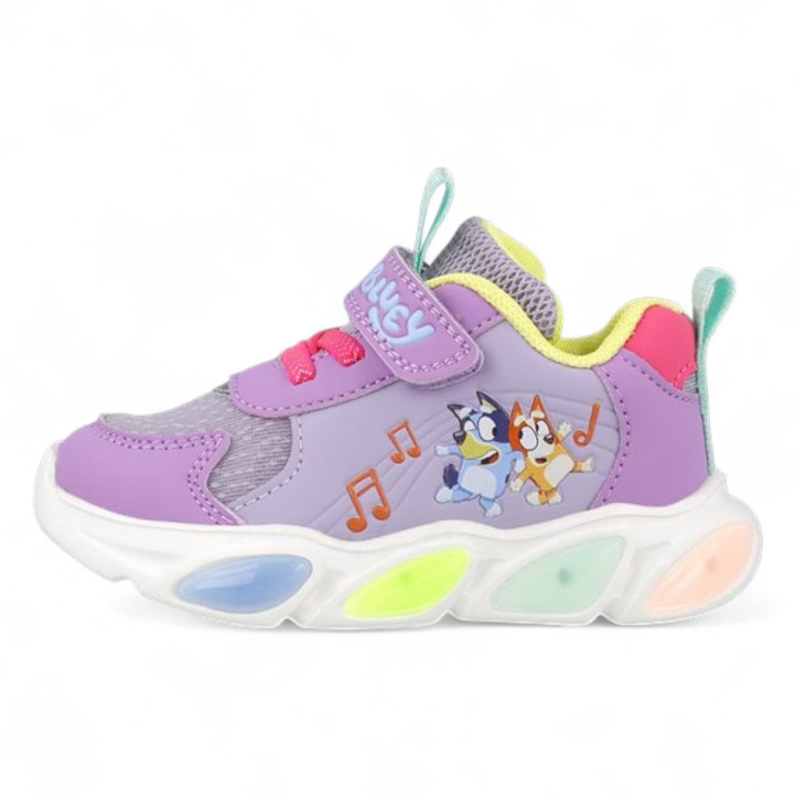 ZAPATILLAS DEPORTE GARVALIN DE NIñA LILA 251856B - Querol online