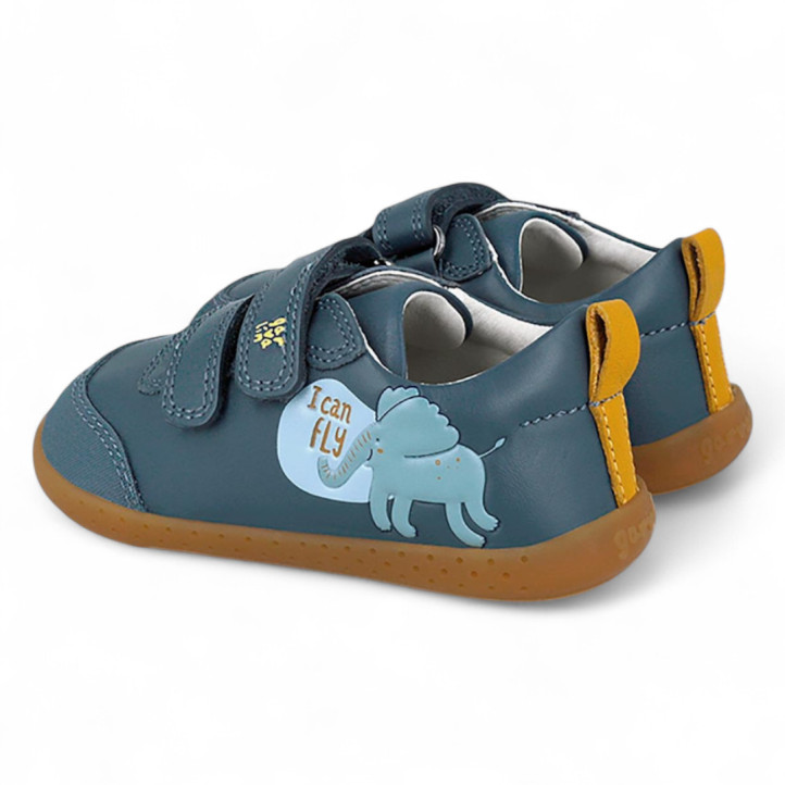ZAPATOS GARVALIN DE NIñO AZUL 251313A - Querol online