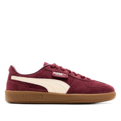 Zapatillas Puma palermo leather granates para mujer - Querol online