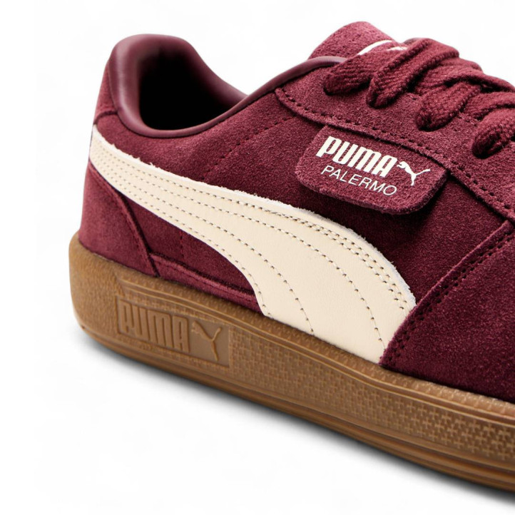 Zapatillas urban Puma palermo leather granates para mujer - Querol online