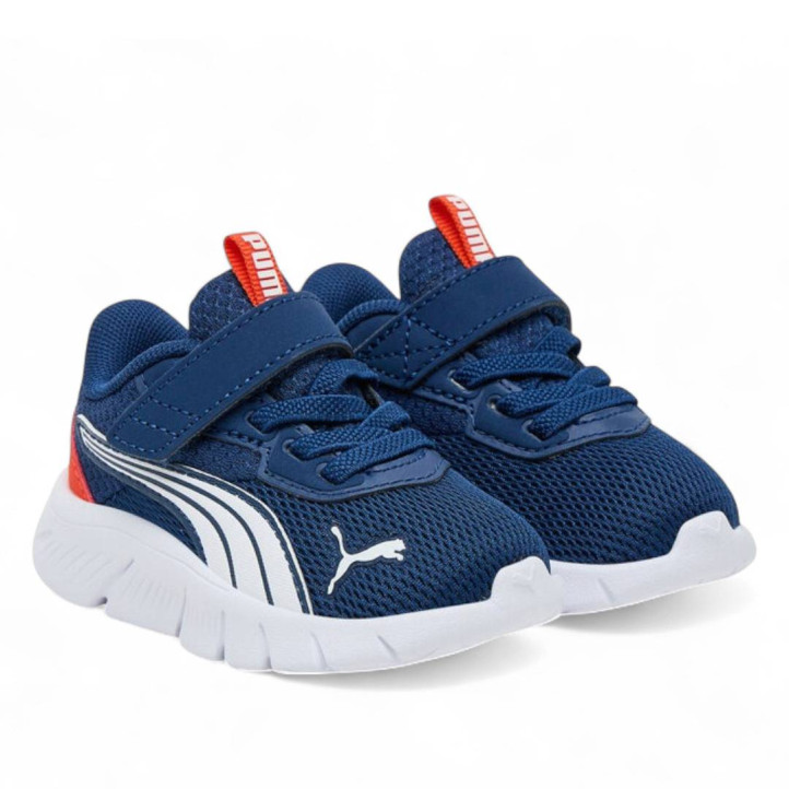 Zapatillas deporte Puma flexfocus azules y rojas - Querol online