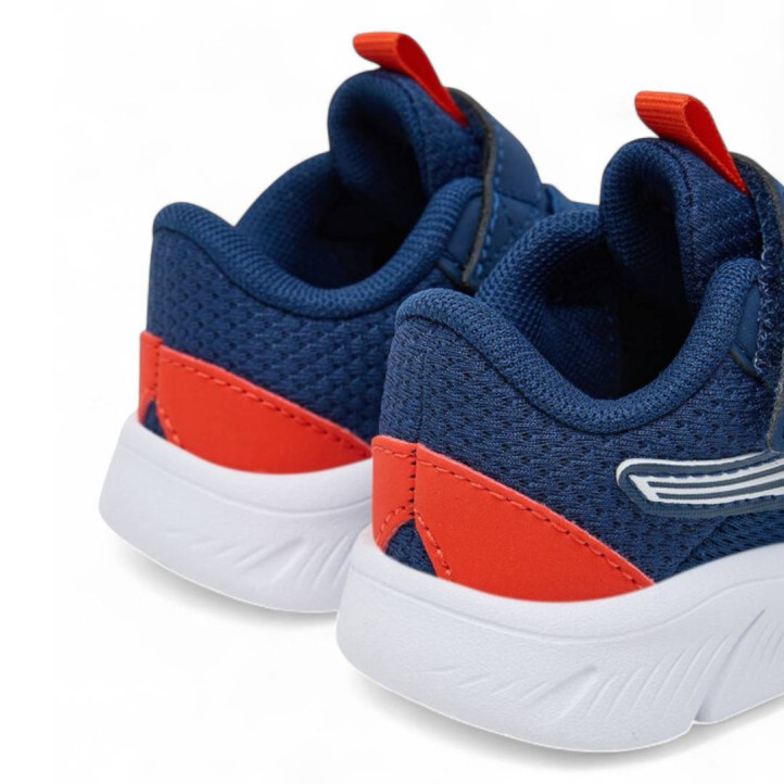 Zapatillas deporte Puma flexfocus azules y rojas - Querol online