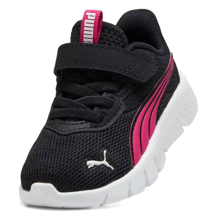 Zapatillas deporte Puma flexfocus negras y rosas - Querol online