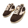 Sabatilles urban Mustang olympic z marrons amb detalls en crema