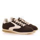 Sabatilles urban Mustang olympic z marrons amb detalls en crema - Querol online