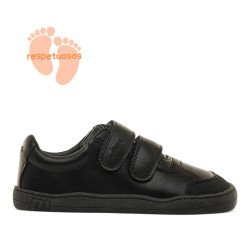 Zapatillas deporte Mustang free negras estilo zapato respetuosas - Querol online