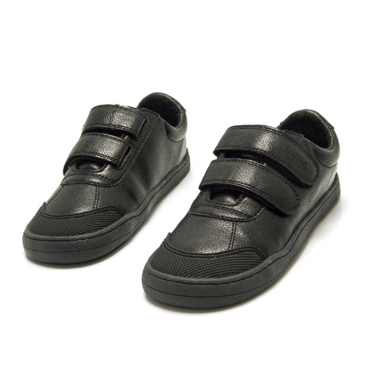 Zapatillas deporte Mustang free negras estilo zapato respetuosas - Querol online