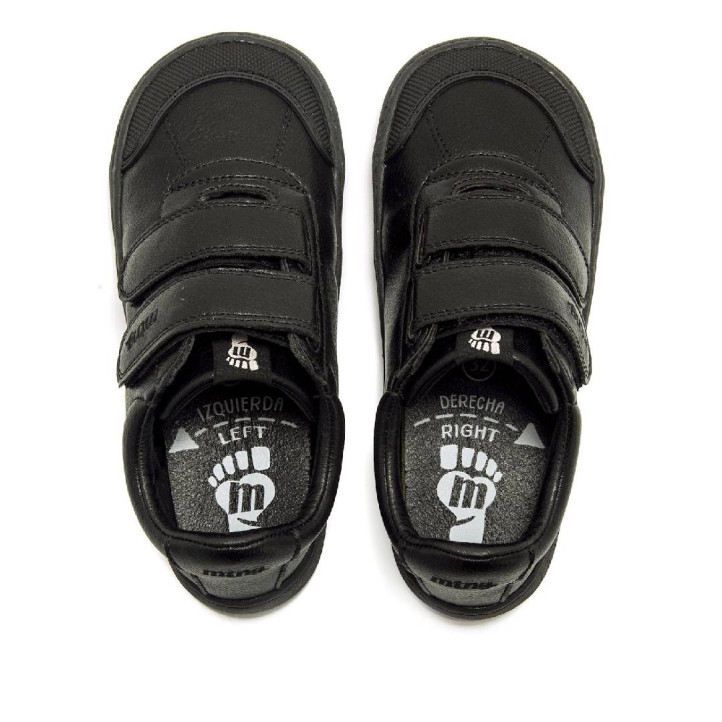 Zapatillas deporte Mustang free negras estilo zapato respetuosas - Querol online