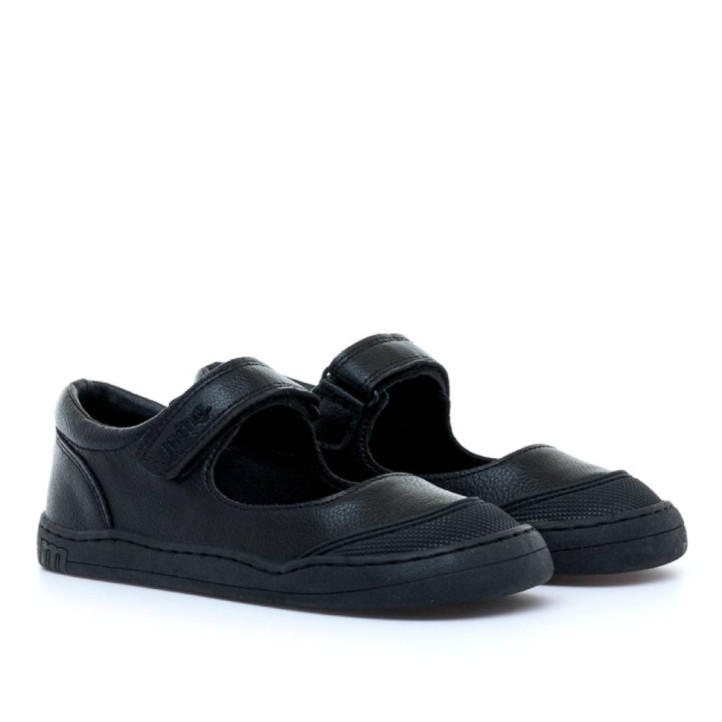Zapatos colegiales Mustang free negros estilo mercedita respetuosas - Querol online