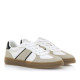 Zapatillas urban Mustang roy blancas con suela caramelo - Querol online