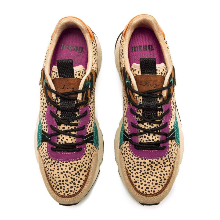 Zapatillas urban Mustang climb multicolor con animal print - Querol online