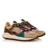 Zapatillas urban Mustang climb multicolor con animal print