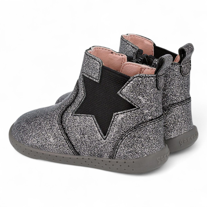BOTINES GARVALIN DE NIñA NEGRO 251307A - Querol online
