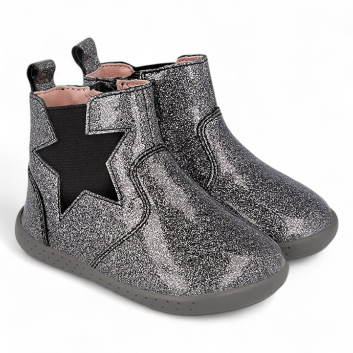 BOTINES GARVALIN DE NIñA NEGRO 251307A - Querol online