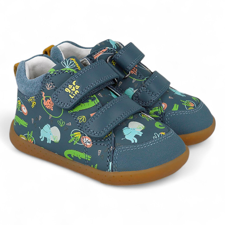 BOTINES GARVALIN DE NIñO AZUL 251312A - Querol online