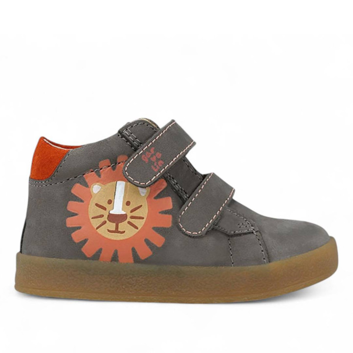 BOTINES GARVALIN DE NIñO GRIS 251325A - Querol online