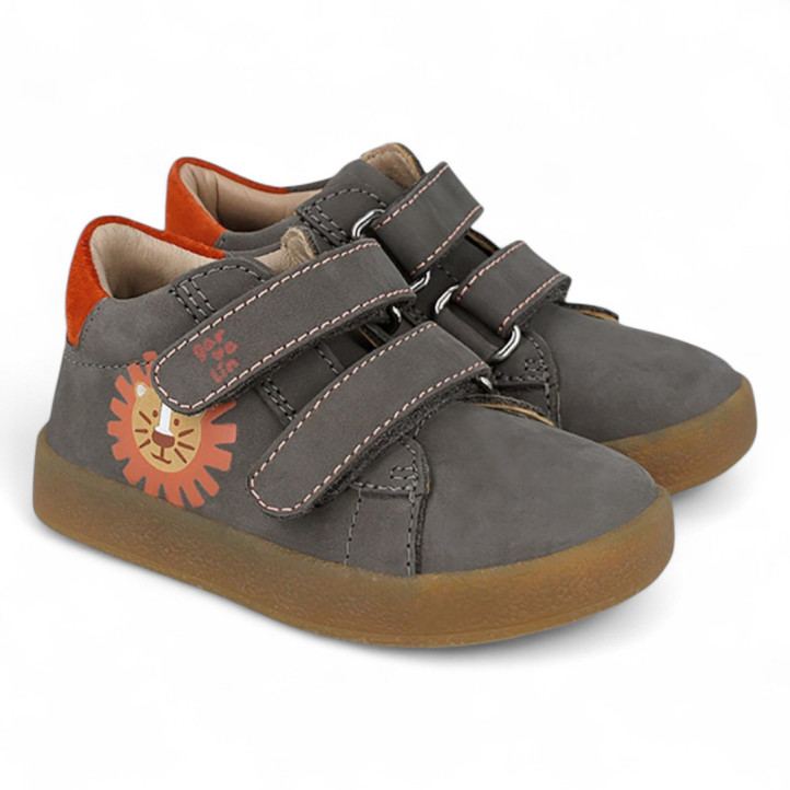 BOTINES GARVALIN DE NIñO GRIS 251325A - Querol online