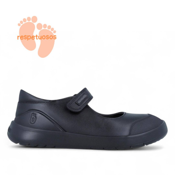ZAPATOS COLEGIALES BIOMECANICS DE NIñA NEGRO 251022A - Querol online