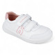 ZAPATILLAS DEPORTE BIOMECANICS DE NIñA BLANCO Y ROSA 251020D - Querol online