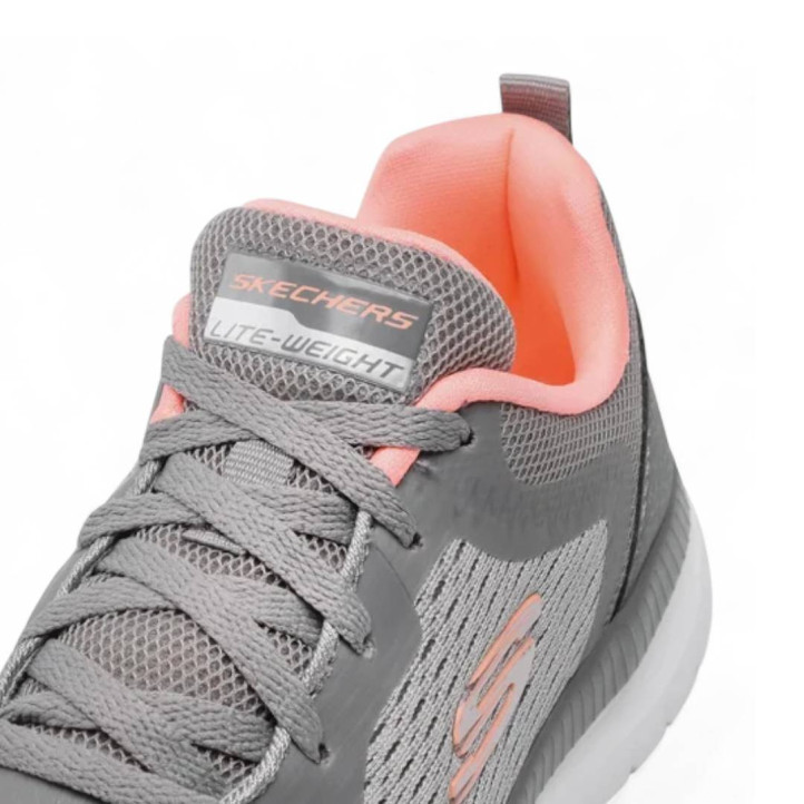 Sabatilles esportives Skechers bountiful quick path grises i corall - Querol online