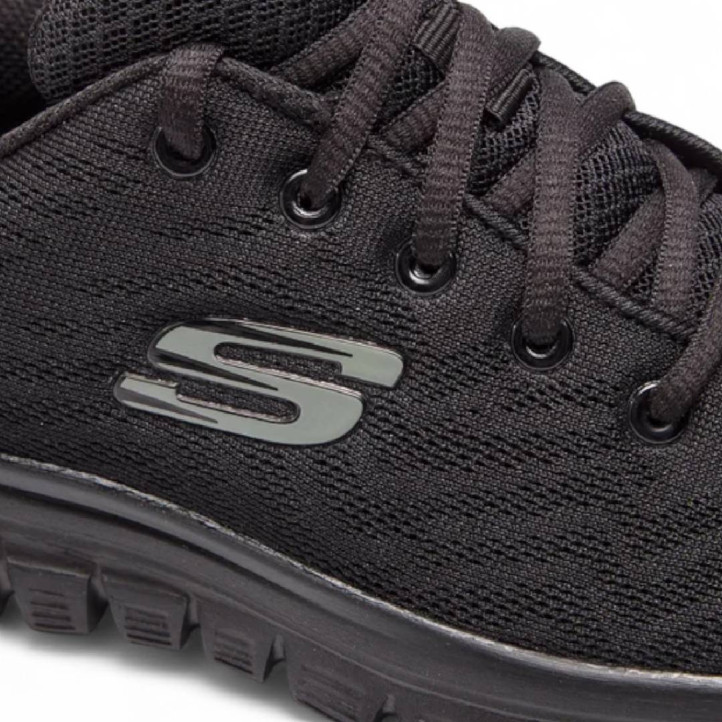 Zapatillas deportivas Skechers graceful get connected negras - Querol online