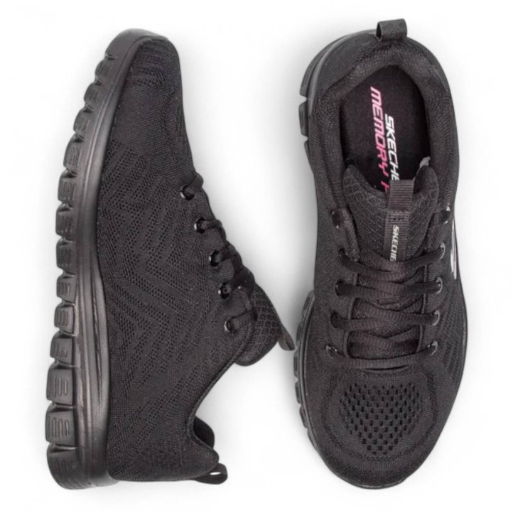 Zapatillas deportivas Skechers graceful get connected negras - Querol online