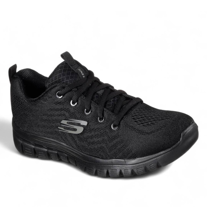 Zapatillas deportivas Skechers graceful get connected negras - Querol online