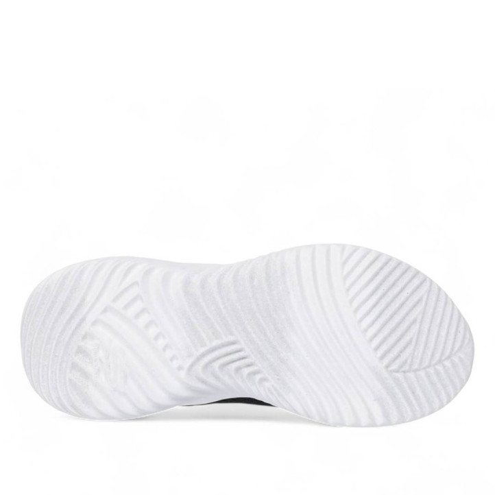 Sabatilles esport Skechers bounder negra amb detalls vermells - Querol online