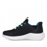 Zapatillas deporte Skechers slip-ins bounder brisk burst negras y azules