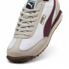 Zapatillas urban Puma easy rider vintage blancas y granates para mujer