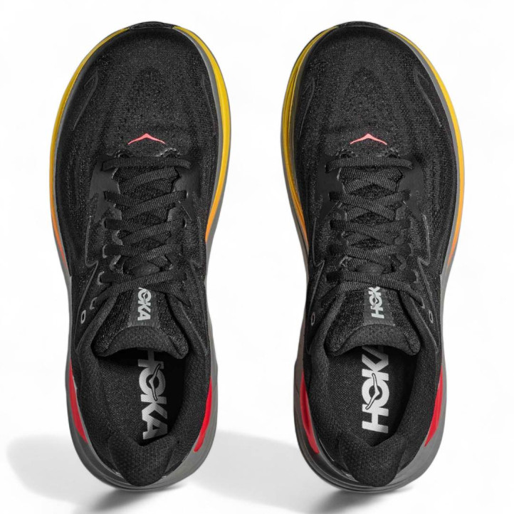 Sabatilles esportives Hoka clifton 10 black amb galactic grey - Querol online