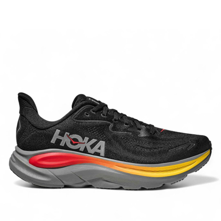 Sabatilles esportives Hoka clifton 10 black amb galactic grey - Querol online