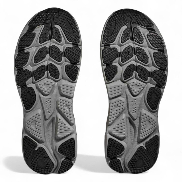 Sabatilles esportives Hoka clifton 10 black amb galactic grey - Querol online