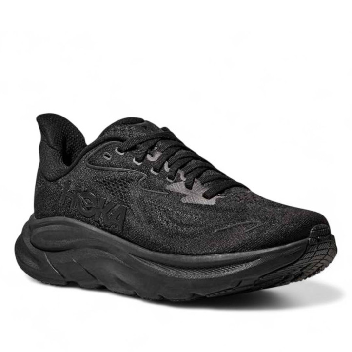 Sabatilles esportives Hoka clifton 10 black amb black - Querol online
