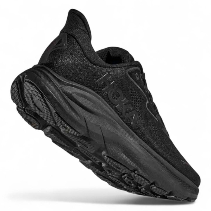 Sabatilles esportives Hoka clifton 10 black amb black - Querol online