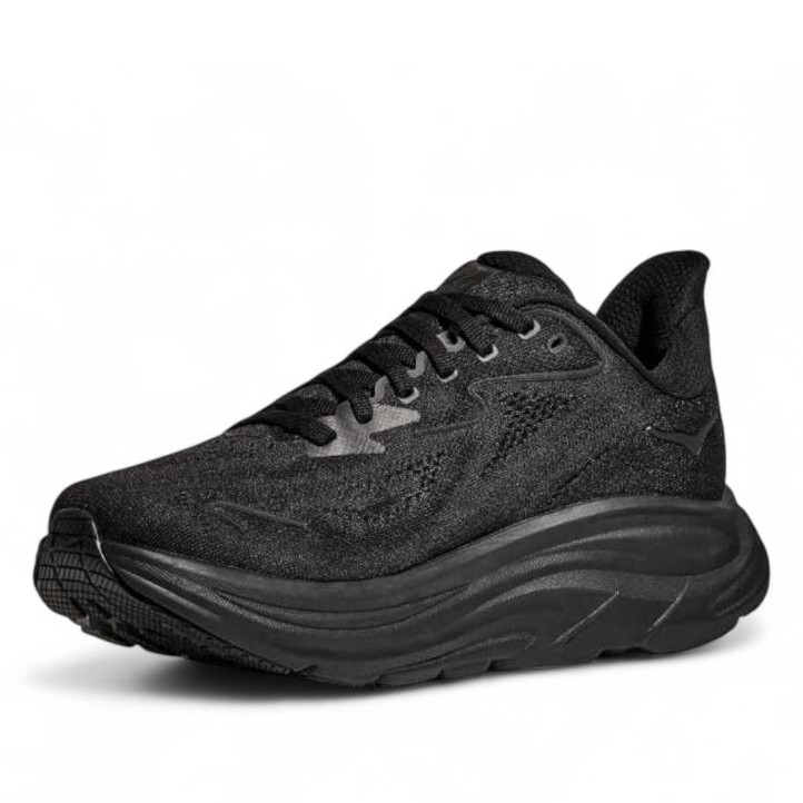 Sabatilles esportives Hoka clifton 10 black amb black - Querol online