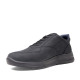 Zapatos sport Luisetti negros con cordones elásticos de piel y plantilla extraíble - Querol online