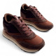 Zapatillas cuña Gioseppo landfall marrones con cuña interior - Querol online