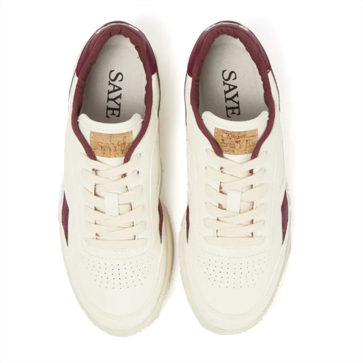 Zapatillas urban Saye m89 garnet para mujer - Querol online